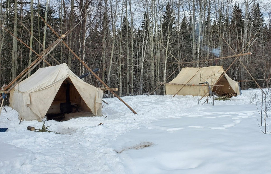 Family/Friends Hot Tenting Winter Camping Introduction - March 2-3, 2024, $250 - Nature AliveCourses, Guided Trips