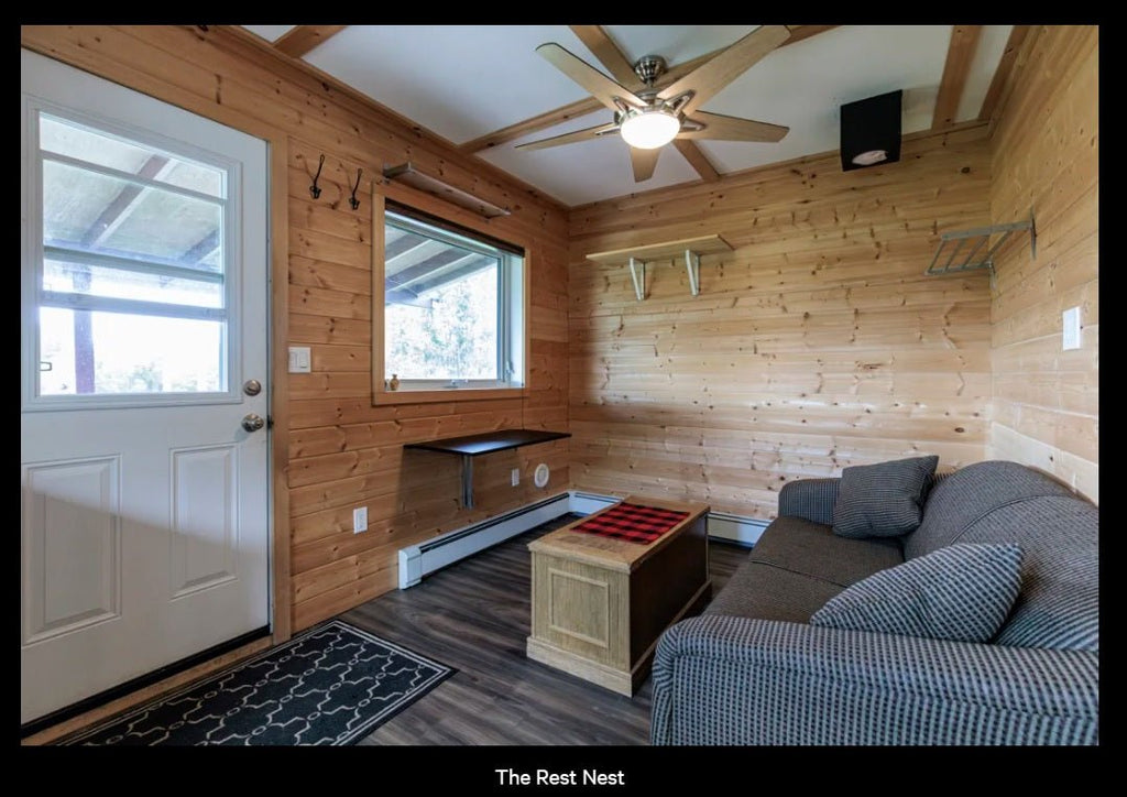 Rest Nest Cabin Rental - Nature AliveCabin Rental